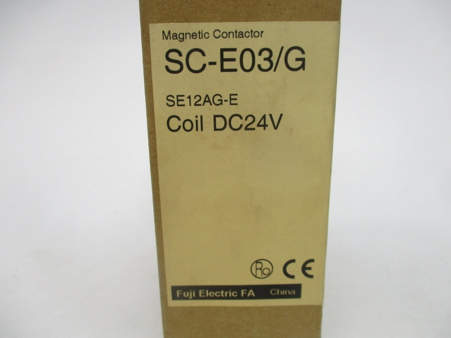 FUJI ELECTRIC SE12AG-E SC-E03/G 24VDC NSMP