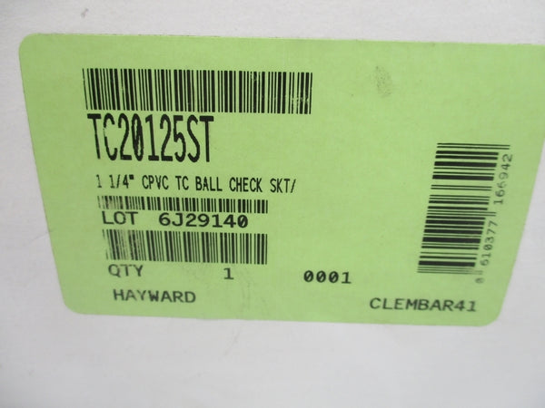 HAYWARD TC20125ST 1-1/4" NSMP