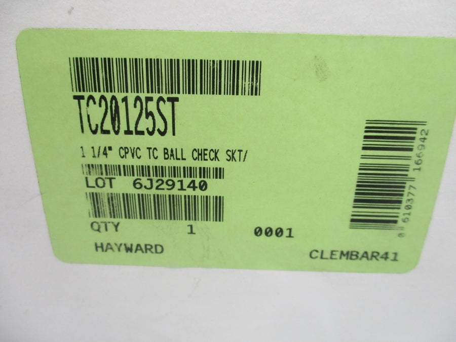HAYWARD TC20125ST 1-1/4" NSMP