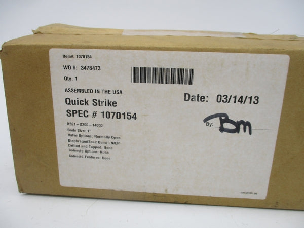 OSMONICS 1070154 K521-X200-14000 1" NSMP