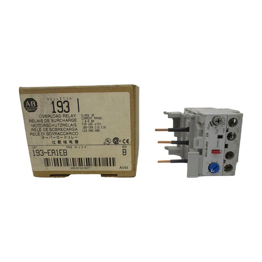 INDUSTRIAL SPARE PART 193-EA1EB SER. B 690V 1.6-5.0A (BR/WH) NSMP