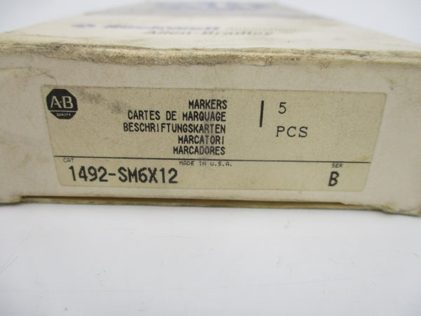 INDUSTRIAL SPARE PART 1492-SM6X12 SER. B (PKG OF 5) (GY/BL) NSMP