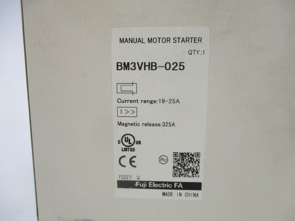 FUJI ELECTRIC BM3VHB-025 115-575V 19-25A NSMP