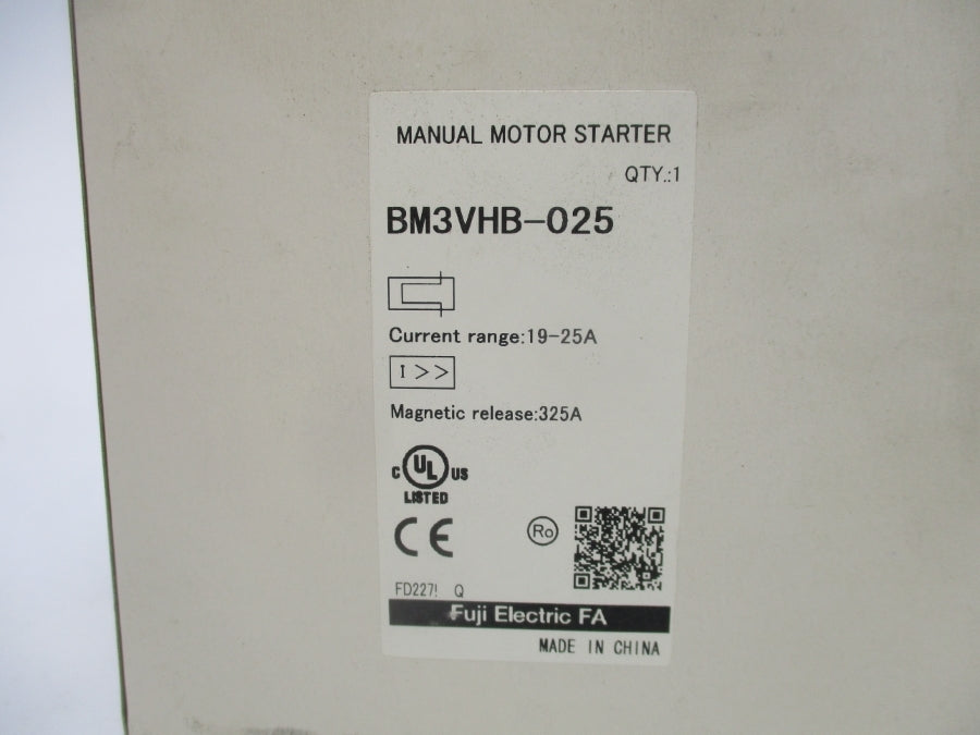 FUJI ELECTRIC BM3VHB-025 115-575V 19-25A NSMP