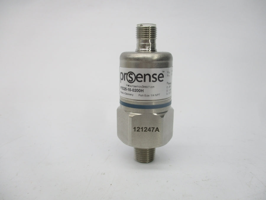 AUTOMATION DIRECT PTD25-10-0200H 16-32VDC 200PSI 1/4" NSMP