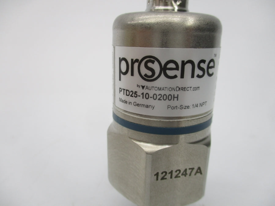 AUTOMATION DIRECT PTD25-10-0200H 16-32VDC 200PSI 1/4" NSMP