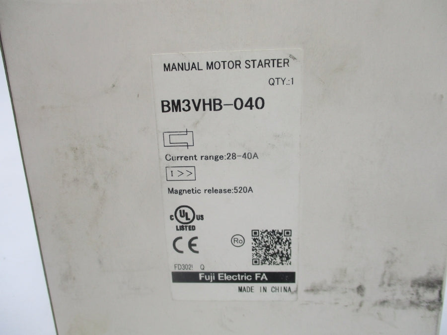 FUJI ELECTRIC BM3VHB-040 115-575V 28-40A NSMP