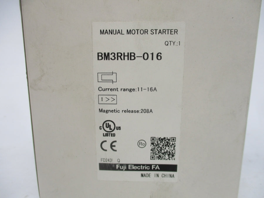 FUJI ELECTRIC BM3RHB-016 230-690VAC 11-16A NSMP