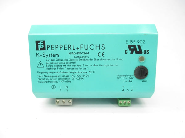 PEPPERL+FUCHS KFA6-STR-1.24.4 54270 100-240VAC 2.1-0.84A NSMP