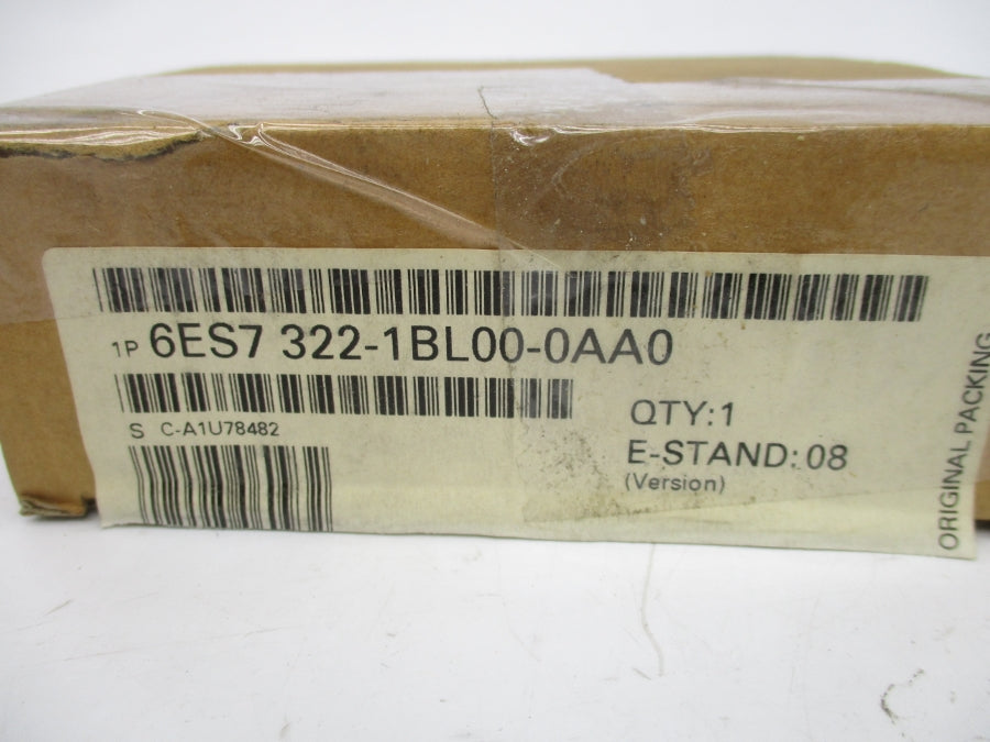 SIEMENS 6ES7322-1BL00-0AA0 24VDC 0.5A NSMP