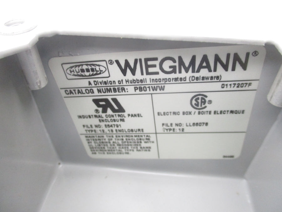 WIEGMANN PB01WW NSMP