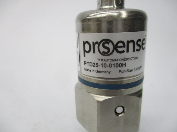 PROSENSE PTD25-10-0100H 0-10V 100PSI 1/4" NSMP