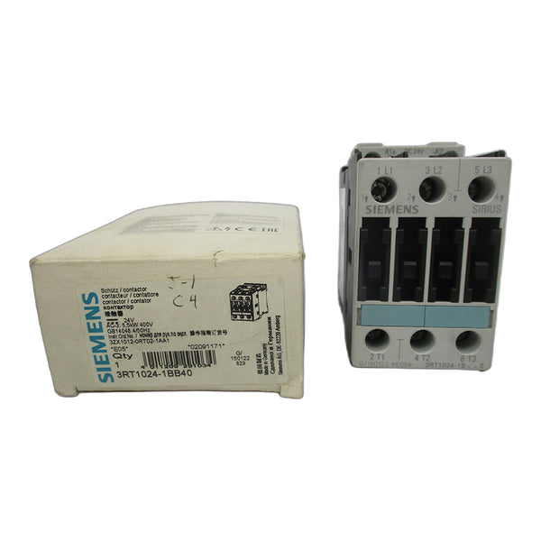 SIEMENS 3RT1024-1BB40 24VDC NSMP