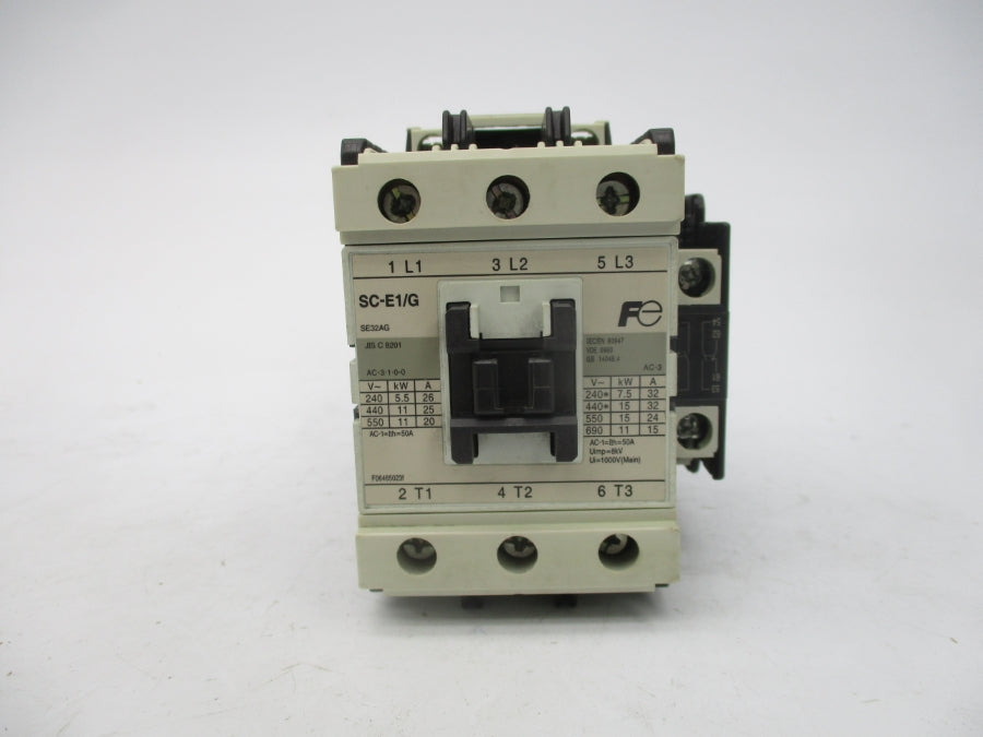 FUJI ELECTRIC SC-E1/G SE32AG-E 24VDC NSMP