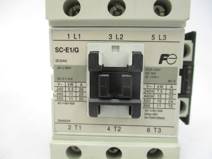 FUJI ELECTRIC SC-E1/G SE32AG-E 24VDC NSMP