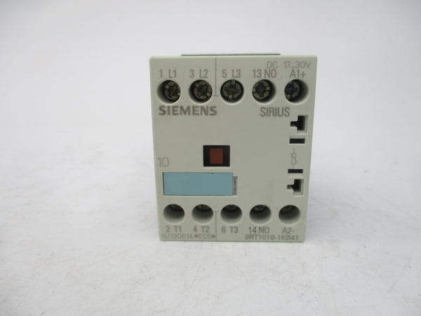 SIEMENS 3RT1016-1KB41 17-30VDC NSMP