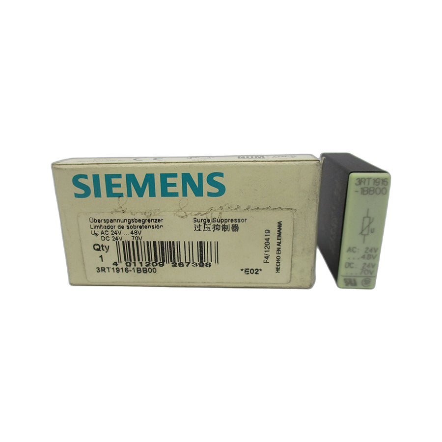 SIEMENS 3RT1916-1BB00 24-48VAC NSMP