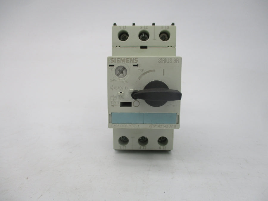 SIEMENS 3RV1421-0FA10 600V 0.35-0.5A NSMP