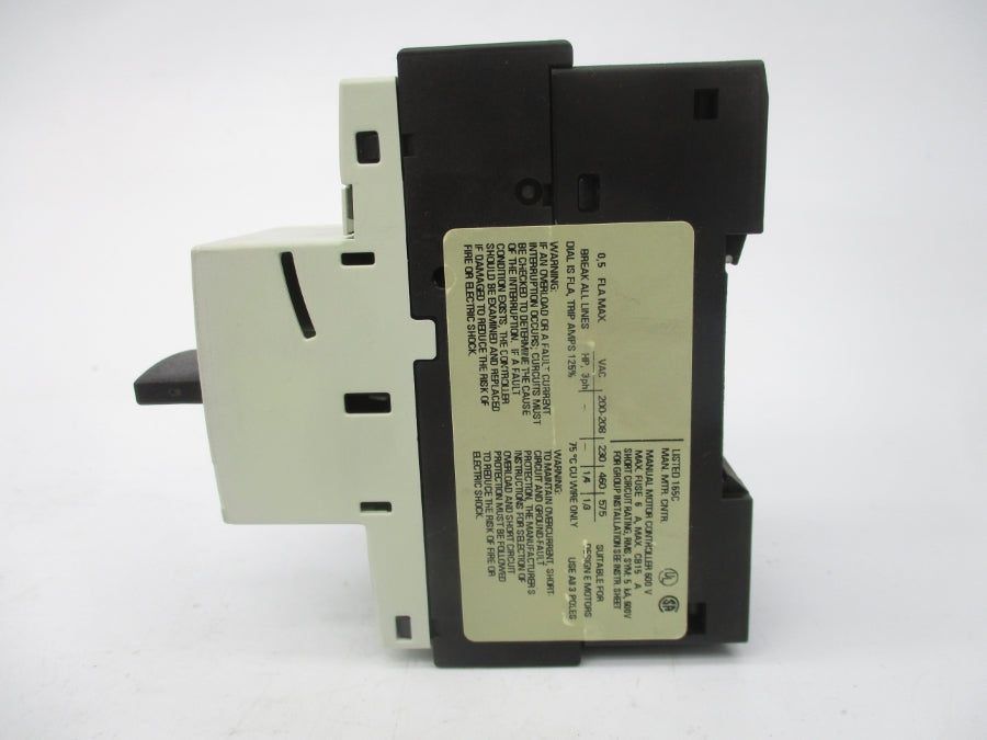 SIEMENS 3RV1421-0FA10 600V 0.35-0.5A NSMP