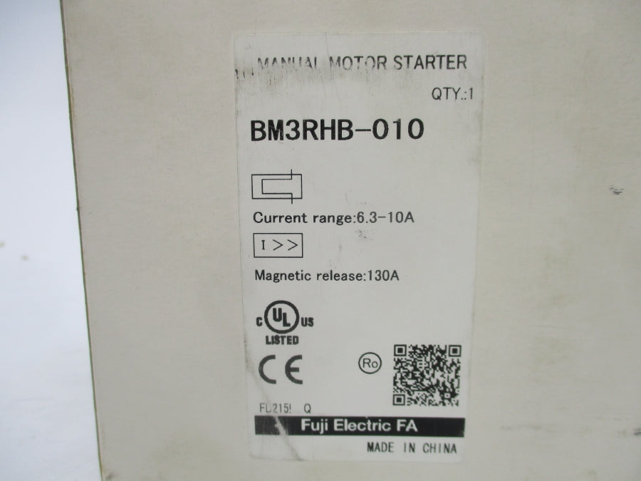 FUJI ELECTRIC BM3RHB-010 115-575V 6.3-10A NSMP