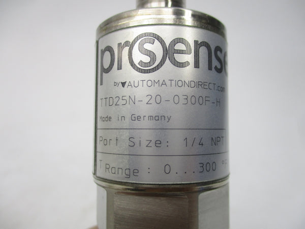 PROSENSE TTD25N-20-0300F-H 10-30VDC 0-300'F NSMP