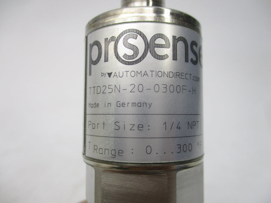 PROSENSE TTD25N-20-0300F-H 10-30VDC 0-300'F NSMP