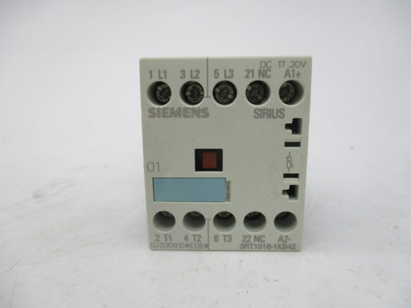 SIEMENS 3RT1016-1KB42 600VAC NSMP