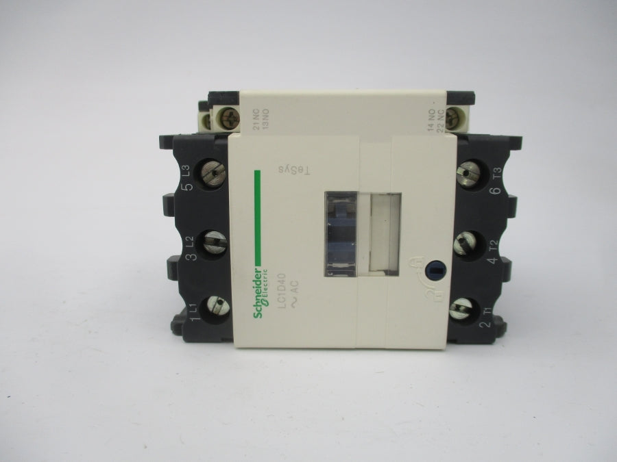 SCHNEIDER ELECTRIC LC1D40G6 120V NSMP