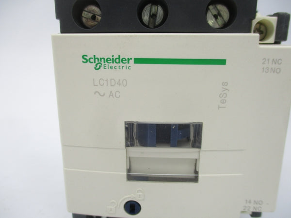 SCHNEIDER ELECTRIC LC1D40G6 120V NSMP