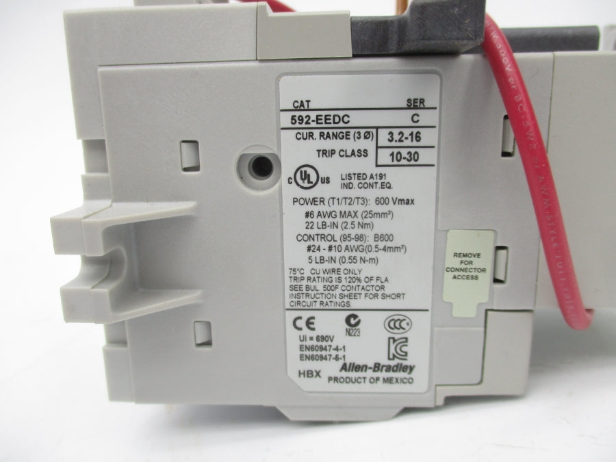 INDUSTRIAL SPARE PART 592-EEDC SER. C 600V 3.2-16A (BR/WH) NSMP