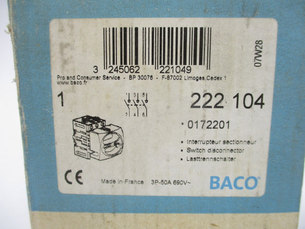 BACO 222104 690VAC NSMP