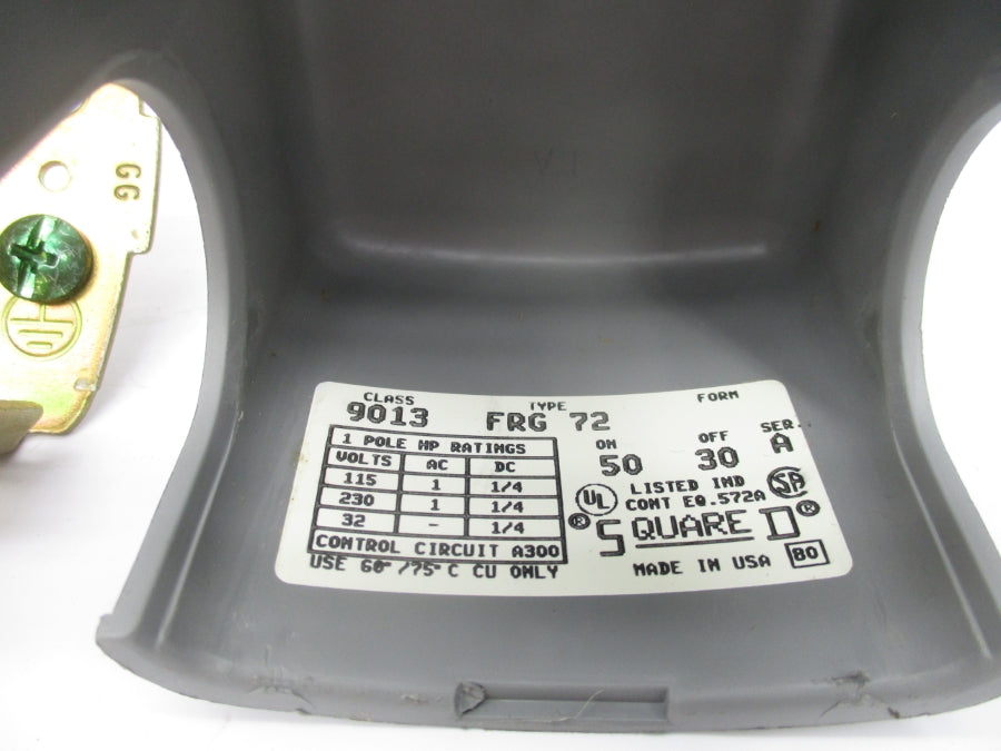 SQUARE D 9013FRG72J35 SER. A 115/230V 30-50PSI NSMP