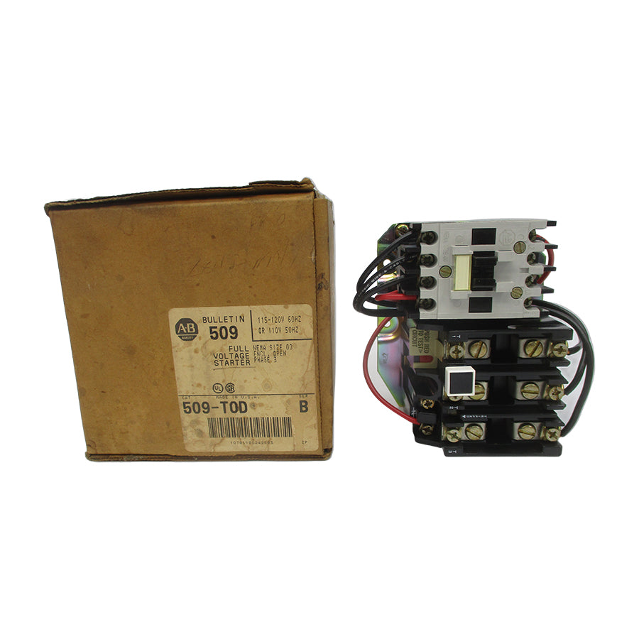 ALLEN BRADLEY 509-TOD SER. B 110/115-120V (BR/WH) NSMP