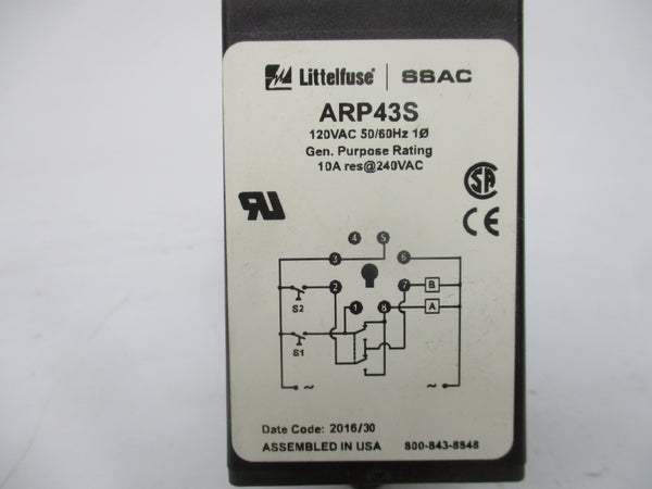 LITTELFUSE ARP43S 120VAC NSMP