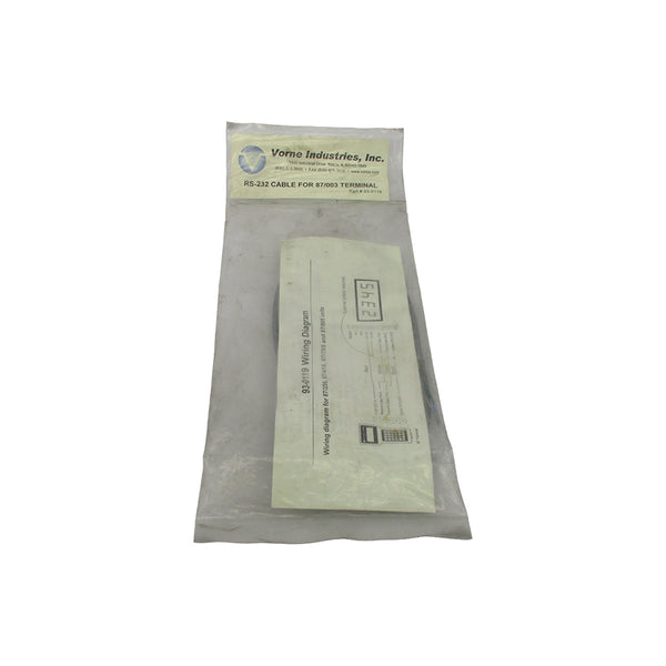VORNE INDUSTRIES 93-0110 RS-232 NSMP