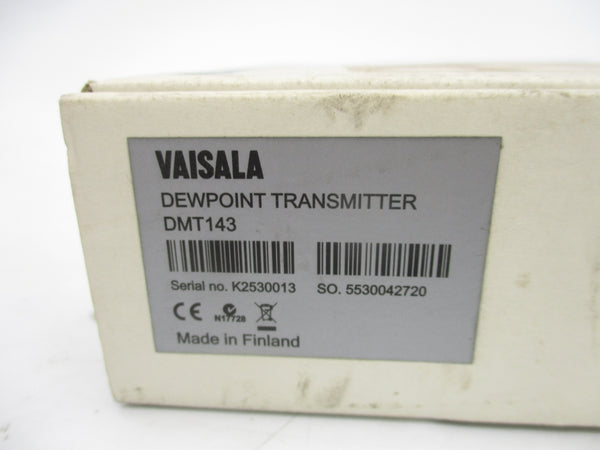 VAISALA DMT143 G1CUA1D3A0ASX 725PSI NSMP