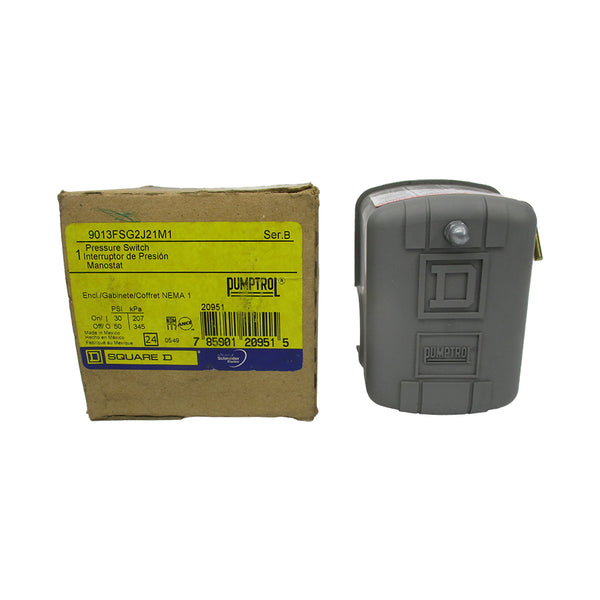 SQUARE D 9013FSG2J21M1 SER. B 115/230V 30-50PSI NSMP