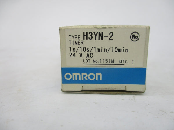 OMRON H3YN-2 24VAC 1S-10M NSMP