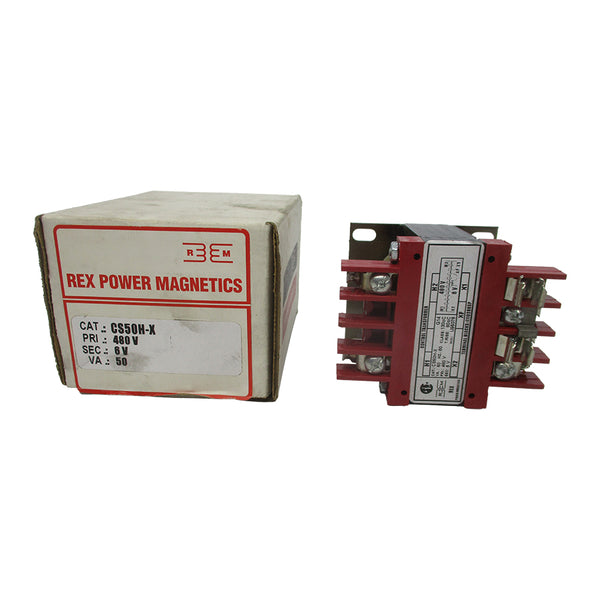 REX POWER MAGNETICS CS50H-X 480V NSMP