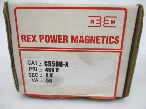 REX POWER MAGNETICS CS50H-X 480V NSMP