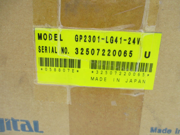 DIGITAL ELECTRONICS GP2301-LG41-24V 24VDC 0.92A NSMP
