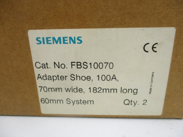 SIEMENS FBS10070 100A (PKG OF 2) NSMP
