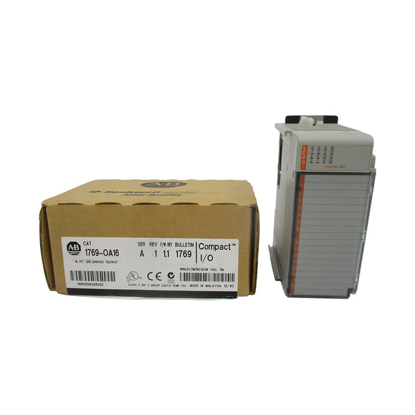 INDUSTRIAL SPARE PART 1769-OA16 SER. A F/W 1.1 24VDC REV. 1 NSMP