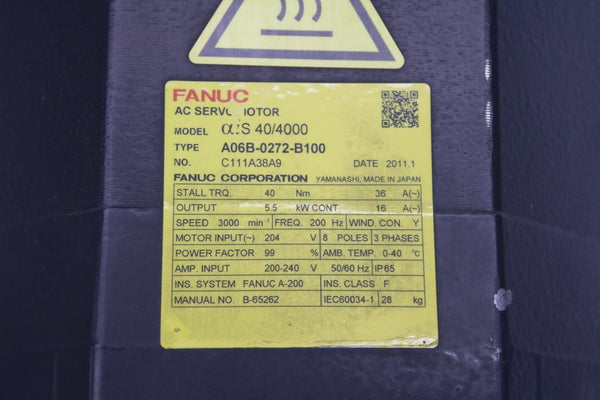 FANUC A06B-0272-B100 200-240V 16A UNMP