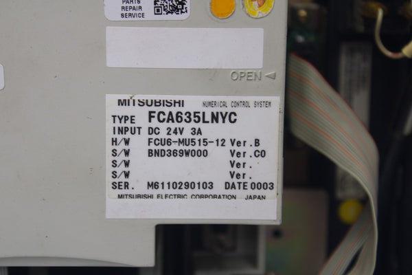MITSUBISHI FCU6-YZN32 FCA635LNYC 24VDC 3A UNMP