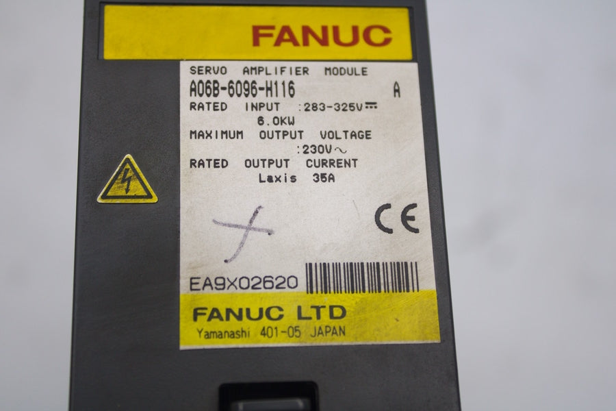 FANUC A06B-6096-H116 283-325V 35A UNMP