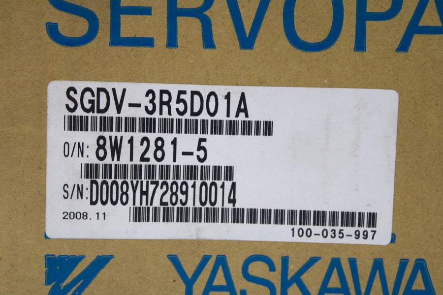 YASKAWA ELECTRIC SGDV-3R5D01A 380-480V 2.5A NSMP