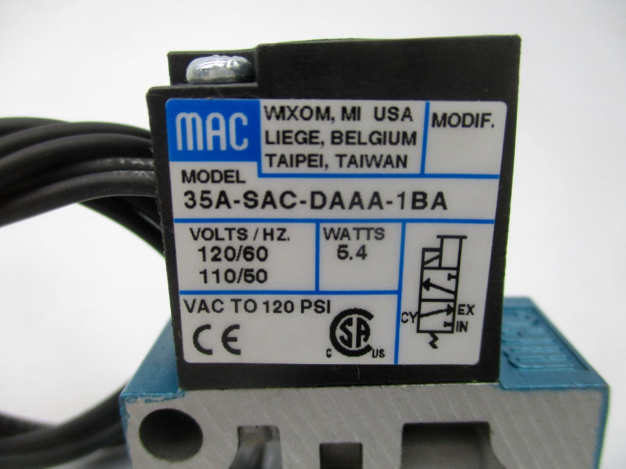 MAC 35A-SAC-DAAA-1BA 110/120V 120PSI NSMP