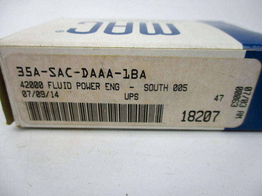MAC 35A-SAC-DAAA-1BA 110/120V 120PSI NSMP