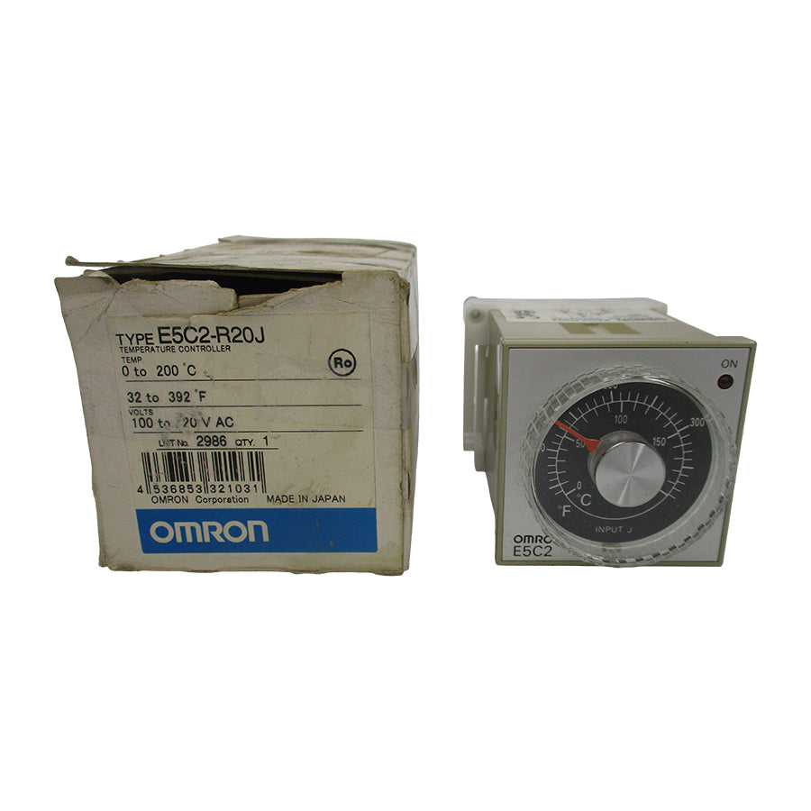 OMRON E5C2-R20J 100-120VAC 32-392'F NSMP